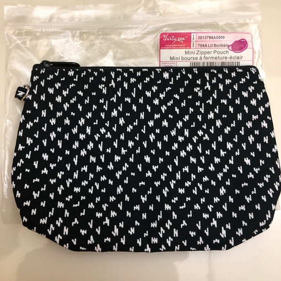 thirty-one Other - 💙2/$15 Thirty One Mini Zipper Pouch New In Plast